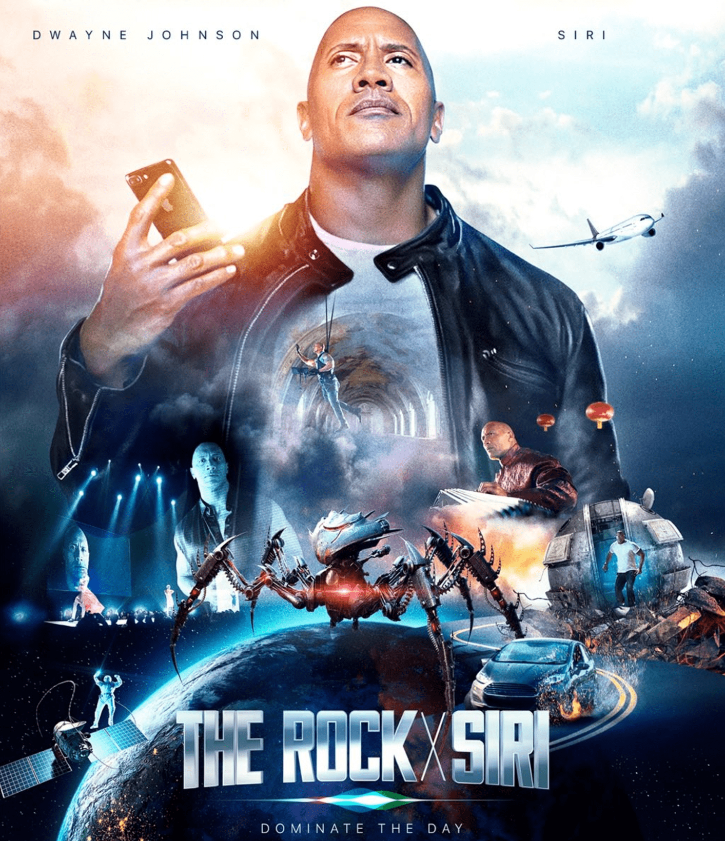 Apple Makes A Siri Movie With Dwayne The Rock Johnson