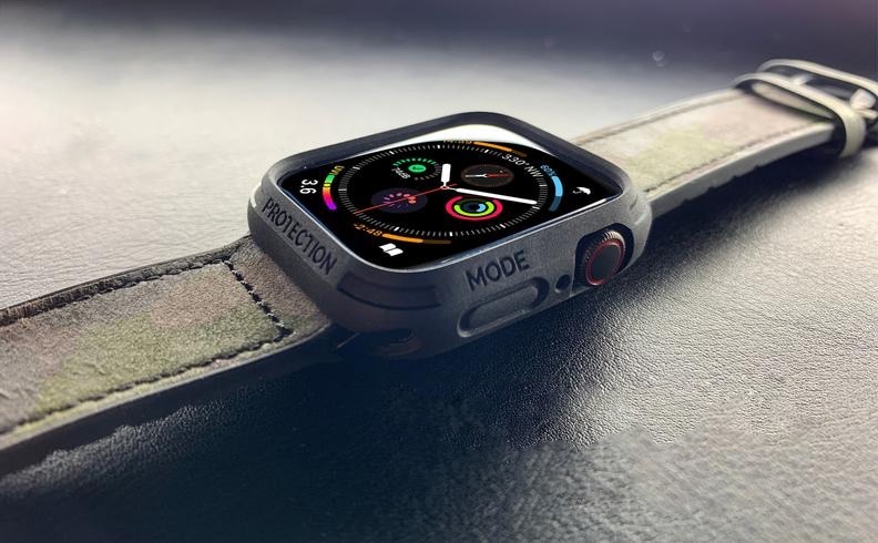 Band and bumper duo for Apple Watch