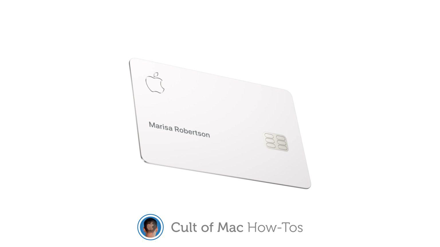 Cómo compartir la Apple Card