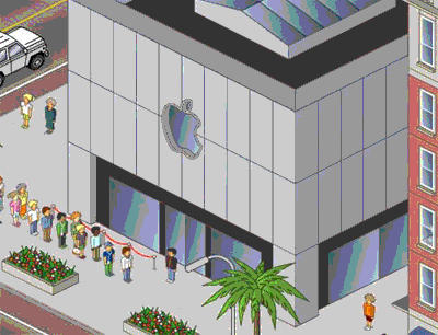 IFO pixelart Apple store
