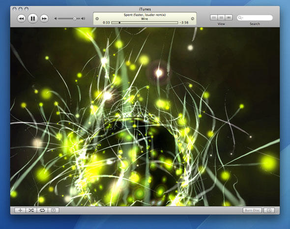 iTunes 8 Visualizer