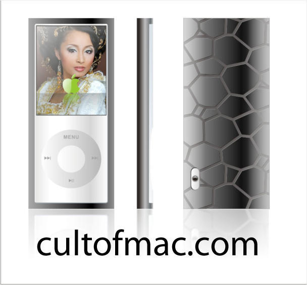 Silicon Schutzhülle transparent für Apple iPod nano 4.Generation NEU 