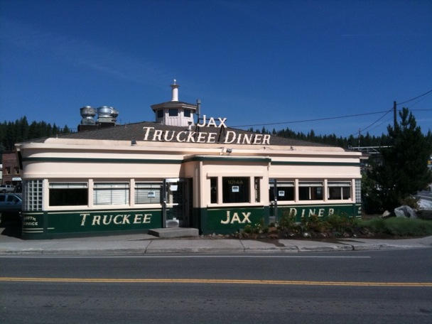 Apple reportedly shot a TV ad for an unreleased product at Jax Truckee Diner on Sunday