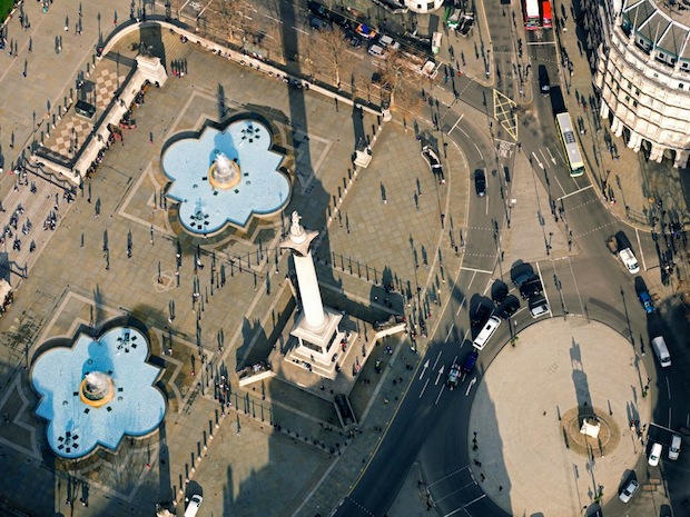 Trafalgar Suare, Nelson's Column, National Gallery, London