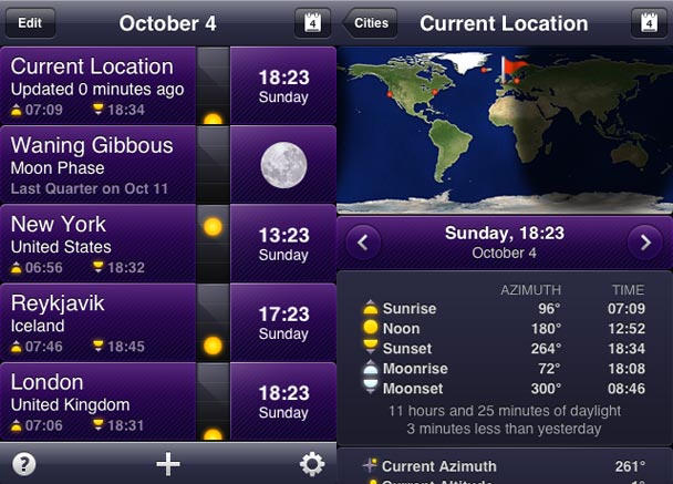Find out when darkness will encroach with, er, Darkness