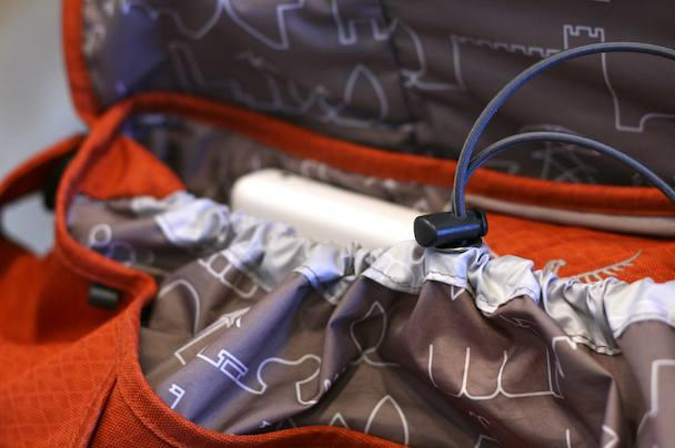 Flap jack 62 The brilliant drawstring gasket locks down cargo and adds a level of protection against the elements.