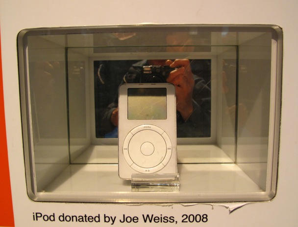 Museum piece: Joe's first-gen iPod. 