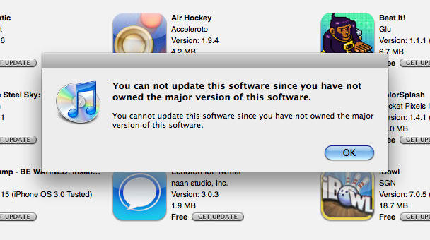 A dialog mind-bogglingly bad in explanation and copywriting and it's from Apple. Very sad.