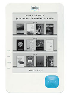 Kobo eReader Photo Gallery - Borders - Books, Music and Movies