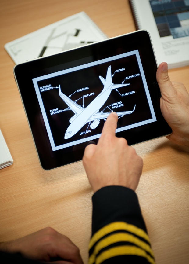 A stress test on the iPad. Photo courtesy James Stevenson, Virtual Aviation.