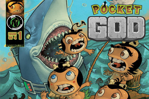 pocket god comic madness