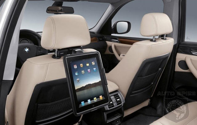 BMW's new iPad cradle
