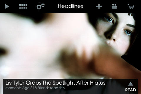 Blancspot RSS news iPad iPhone app