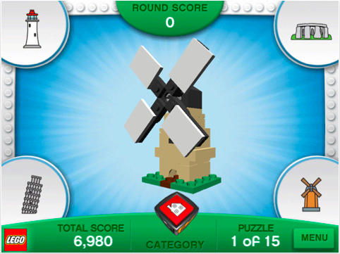 LEGO Creationary on iPad