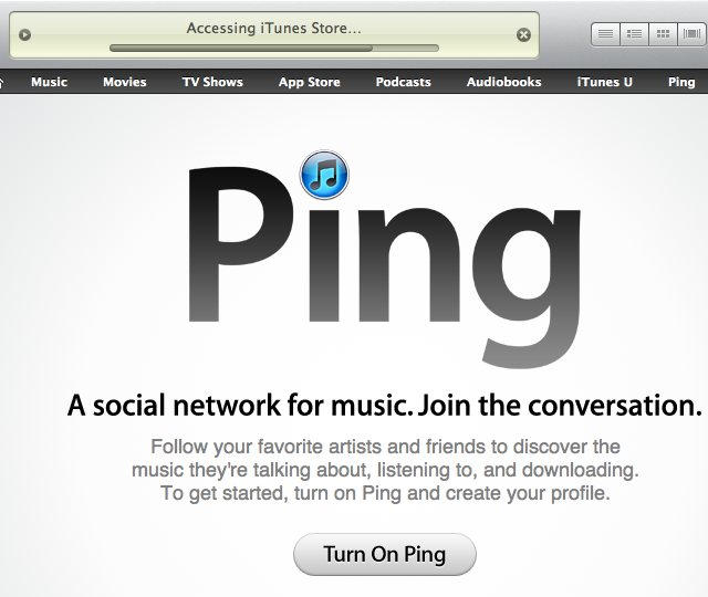 ping-itunes