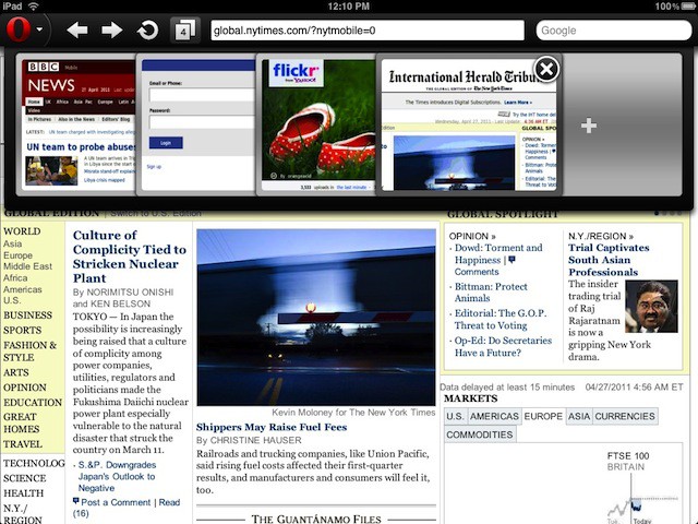 Opera Mini 6 screenshot
