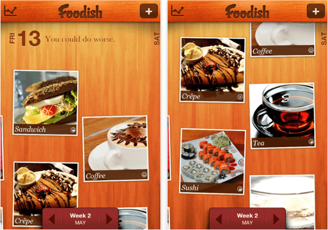 Foodish for iPhone