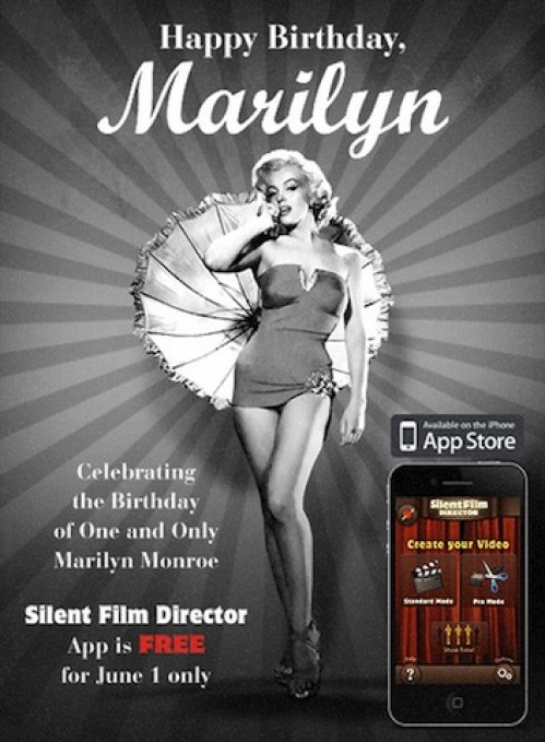 Marilyn-Monroe-Silent-Film-Director