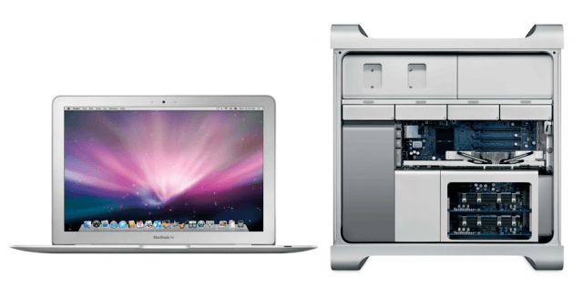 MacBook Air and Mac Pro