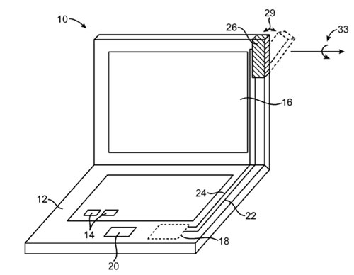 Apple MacBook antenna patent