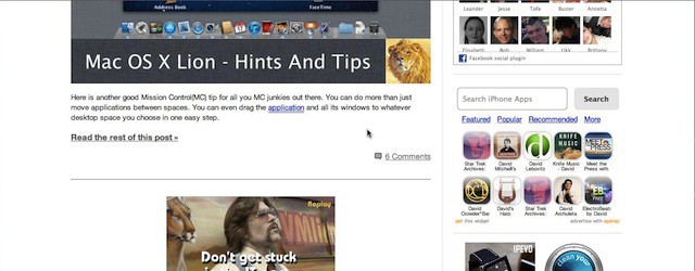 Lost Your Reading Glasses? Try Double Tap To Zoom In Safari 5.1 [OS X