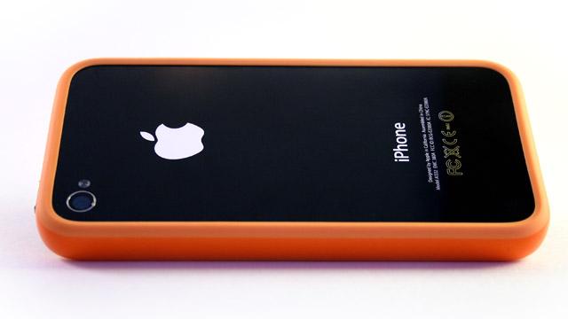 apple-iphone-4-bumper-case-orange-back-camera-logo-photo