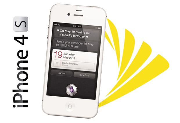 Apple-iPhone-4S-with-iPhone-4S-logo-and-Sprint-logo
