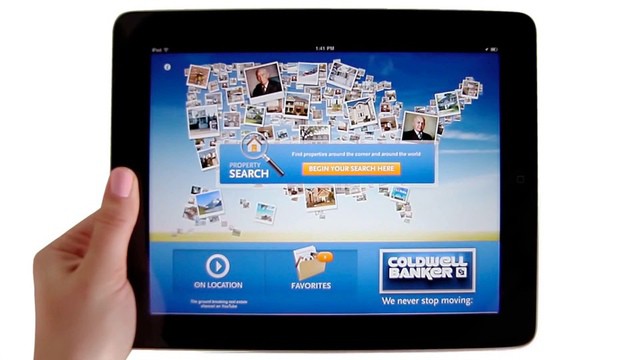 Coldwell Banker's Real Estate App for the iPad.