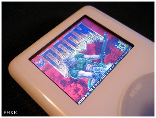Doom runs on iPod. Photo: FHKE/Flickr