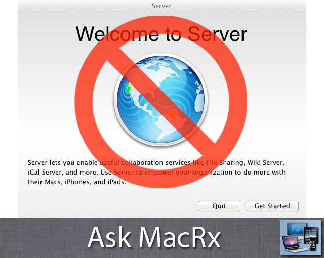 How Do I Downgrade from Mac OS Server to the Standard Version? [Ask | of Mac