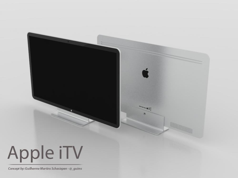 Apple iTV iMac hybrid concept