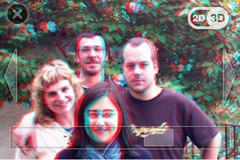 Lookin' good in 3D? A sample from the Snapily app.