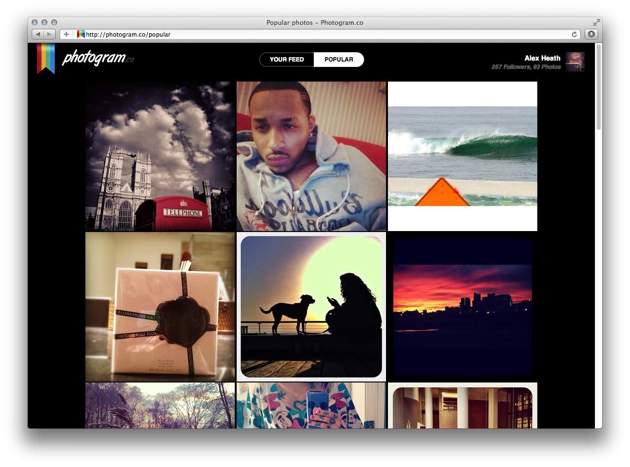 Photogram: A Beautiful Way To View Instagram On The Web [Review] | Cult ...