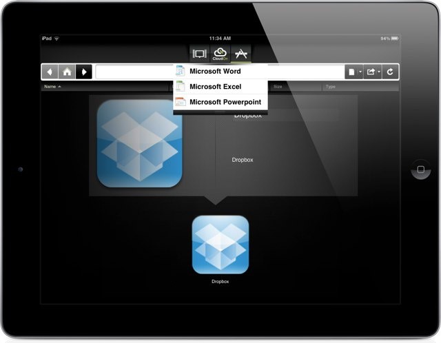 CloudOn-iPad