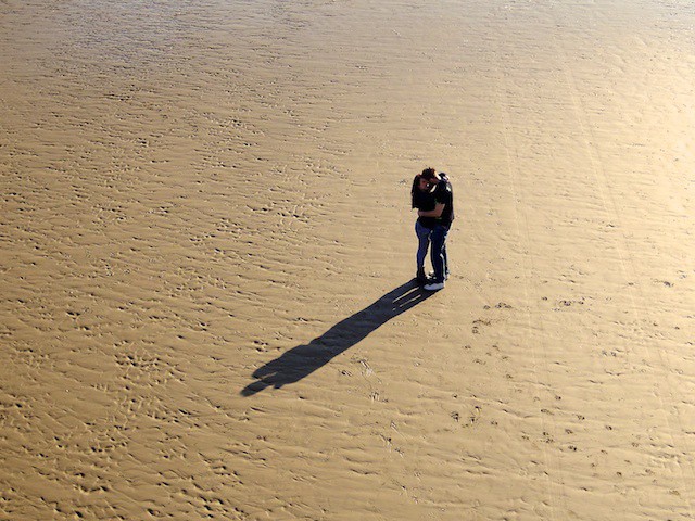 Couple on the beach