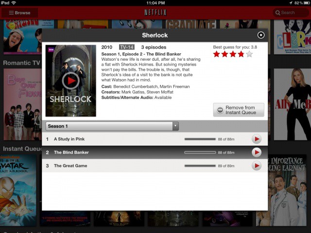 Netflix for iPad just got a facelift.