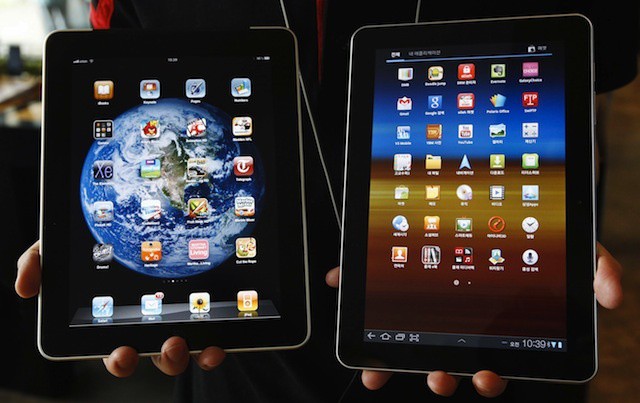 iPad vs. Galaxy Tab - Most companies pick the iPad
