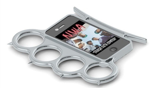 Protect Yo' Self From Muggers With A Brass Knuckles iPhone Case - Comm...
