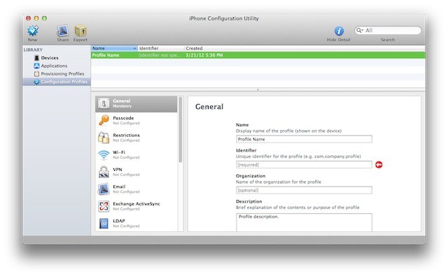 Apple's iPhone Configuration Utility can be a jumpstart for iPads in the workplace