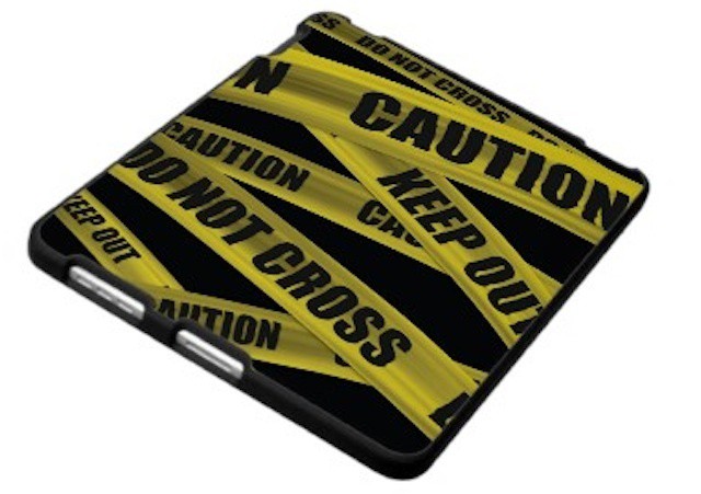 Keep Out iPad case by Zazzle