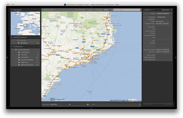 Maps is the most obvious new feature of Lightroom 4, but it's far from the best