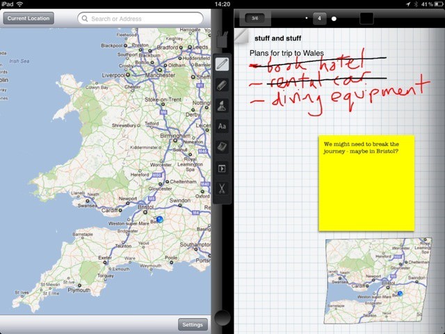 The two-pane concept is clever, but beset with performance problems
