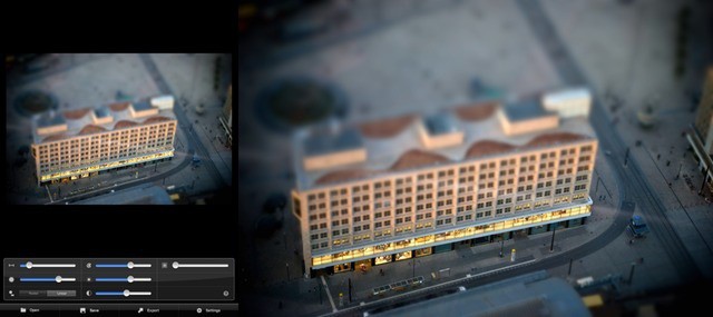 The interface, and the result