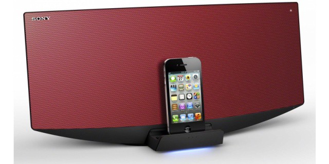 Sony's latest speaker dock not only looks good, but it also packs some impressive features.