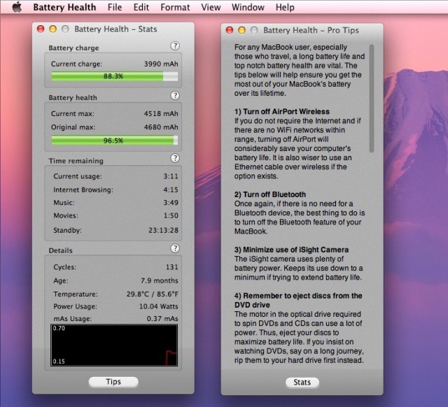 Battery Health Double