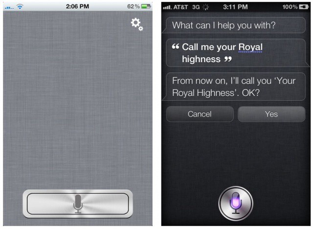 Voice Actions and Siri