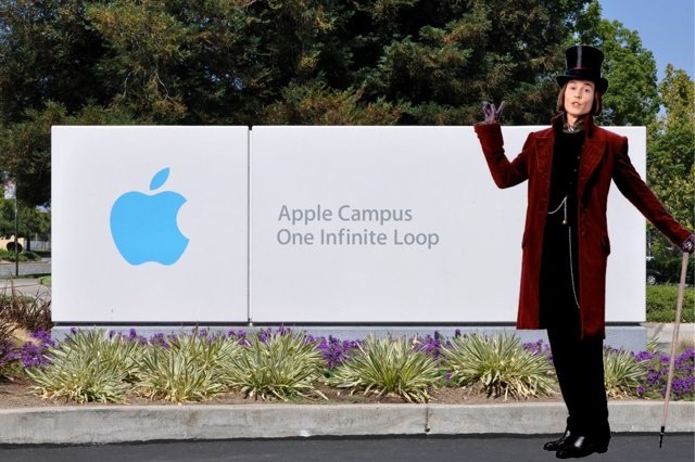 Steve wanted to wear a purple suit and top hat and provide a tour of Apple's Cupertino campus for the one millionth iMac.