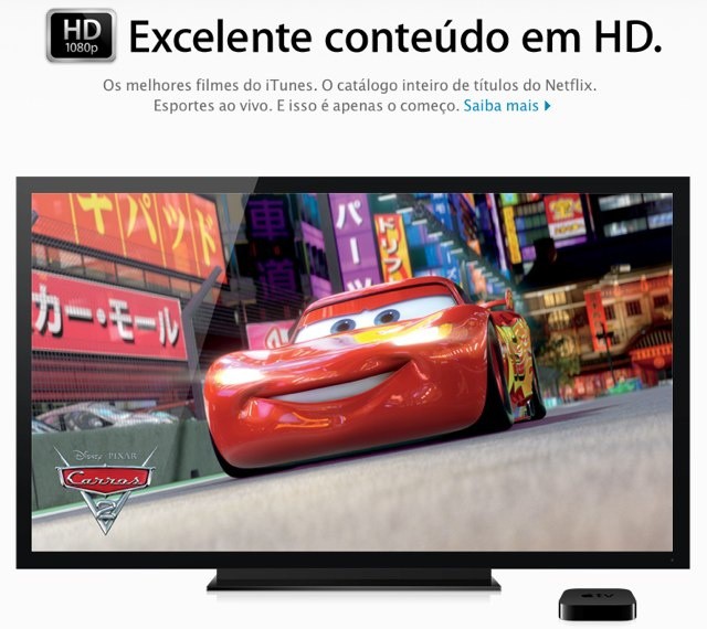 The new Apple TV costs more than twice as much in Brazil.