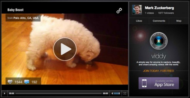 Was Zuckerberg simply showing off his pooch, or is he eyeing up another takeover?