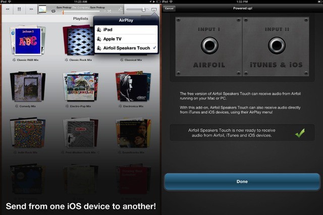 AirFoil now has full iPad Retina support along with AirPlay streaming